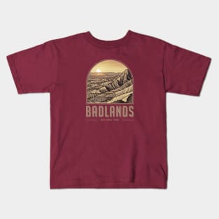 Badlands National Park Kids T-Shirt